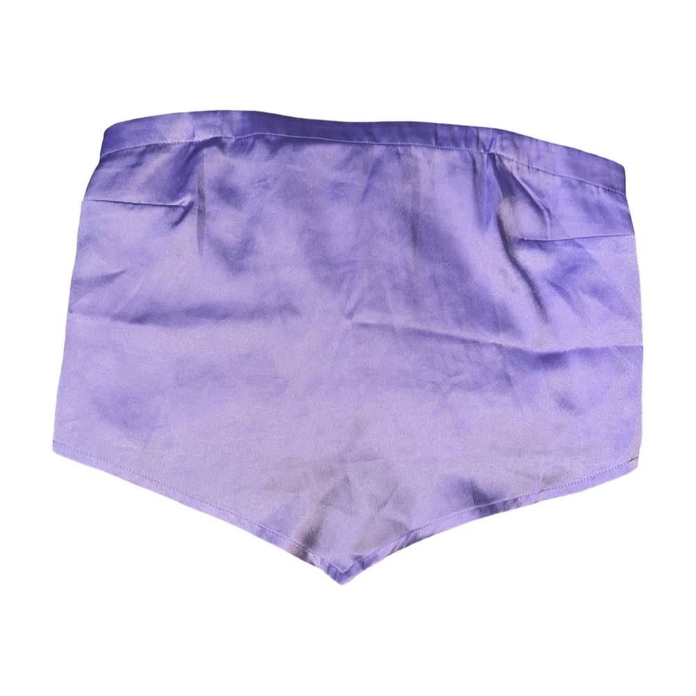 Hollister Lavender Purple Strapless Crop Top